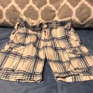 Boys Plaid Shorts